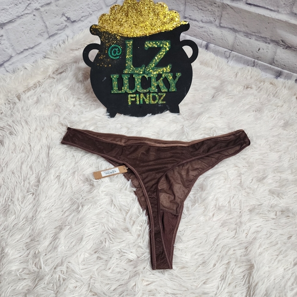 2pcs SKIMS AFTER HOURS THONG & ULTRA FINE MESH THONG/ NWT/3X - Picture 3 of 12